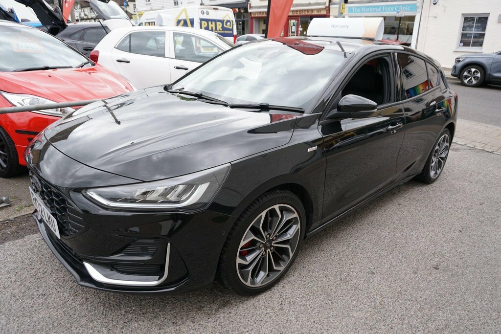 Ford Focus 1.0T Ecoboost St-line Vignale Euro 6 Ss EK72LKU Black #6