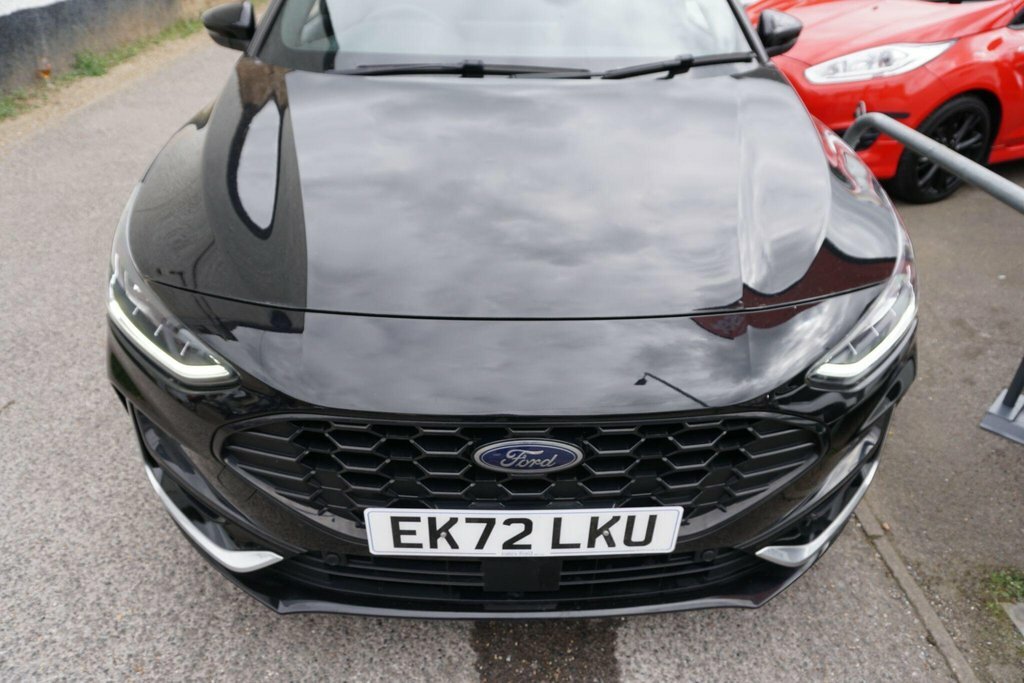 Ford Focus 1.0T Ecoboost St-line Vignale Euro 6 Ss EK72LKU Black #5