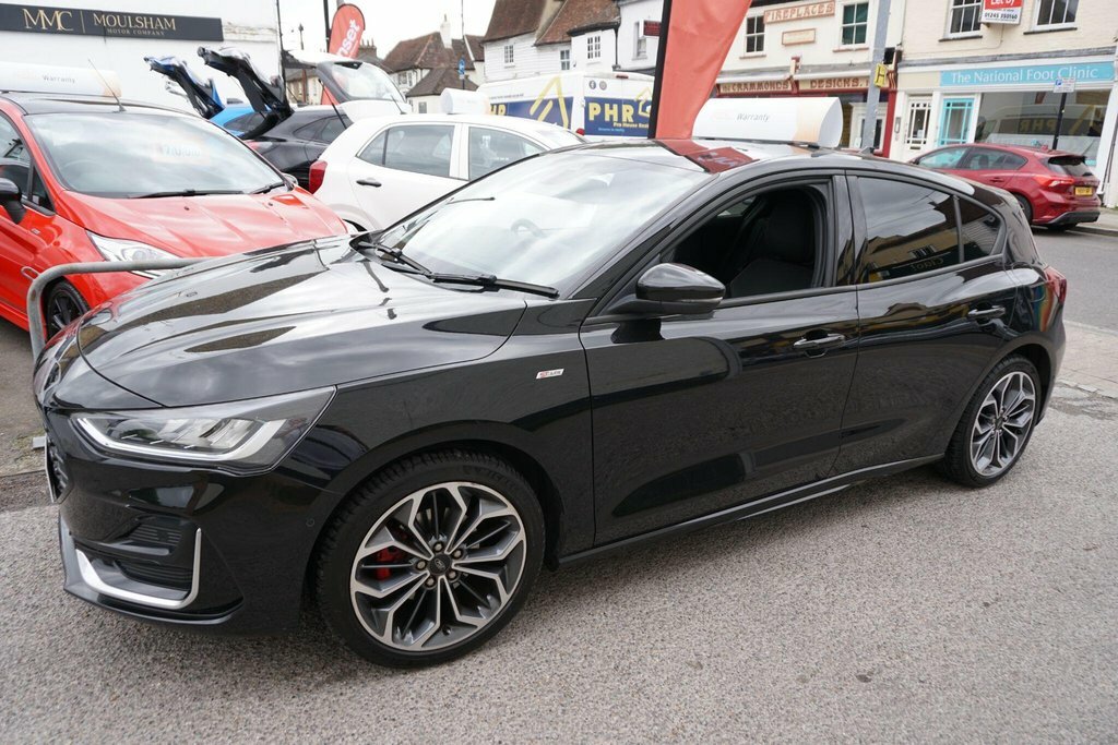 Ford Focus 1.0T Ecoboost St-line Vignale Euro 6 Ss EK72LKU Black #3