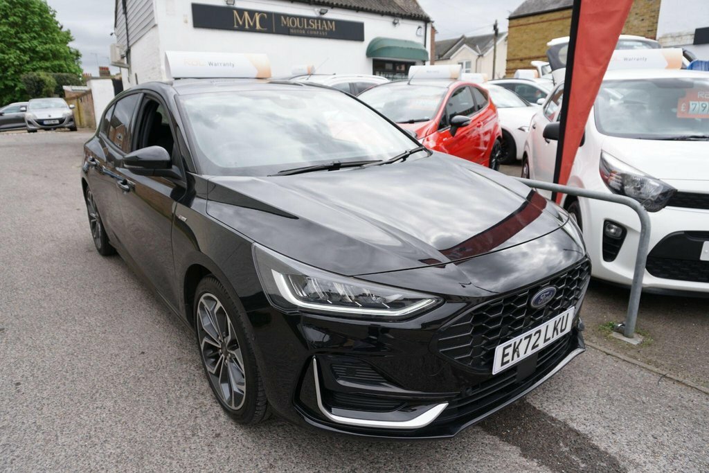 Ford Focus 1.0T Ecoboost St-line Vignale Euro 6 Ss EK72LKU Black #4