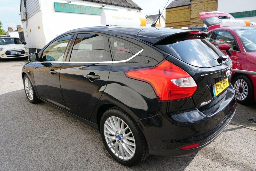 Ford Focus 1.6 Tdci Zetec Euro 5 Ss EX12RHF Black #4