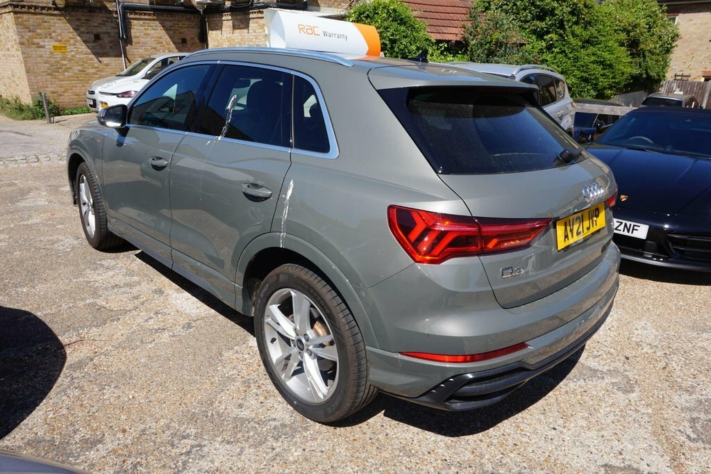 Audi Q3 2.0 Tdi 35 S Line S Tronic Quattro Euro 6 Ss AV21JVP Grey #4