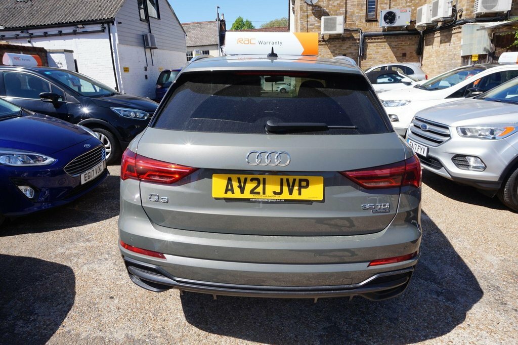 Audi Q3 2.0 Tdi 35 S Line S Tronic Quattro Euro 6 Ss AV21JVP Grey #5