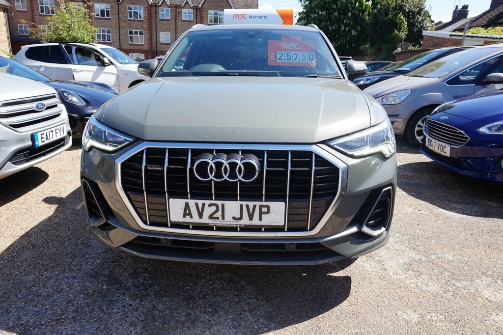 Audi Q3 2.0 Tdi 35 S Line S Tronic Quattro Euro 6 Ss AV21JVP Grey #2