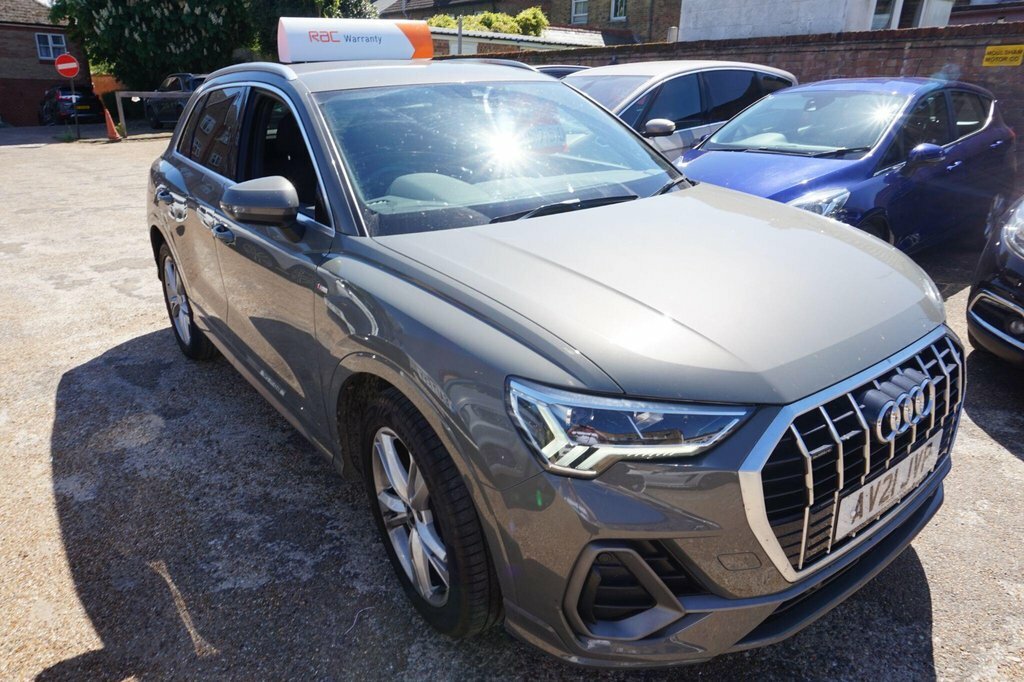 Audi Q3 2.0 Tdi 35 S Line S Tronic Quattro Euro 6 Ss AV21JVP Grey #3