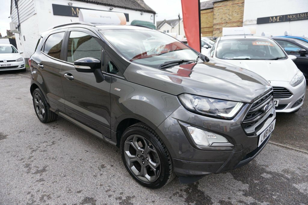 Ford Ecosport 1.0T Ecoboost St-line Euro 6 Ss LN18RUA Grey #6