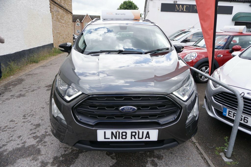 Ford Ecosport 1.0T Ecoboost St-line Euro 6 Ss LN18RUA Grey #2