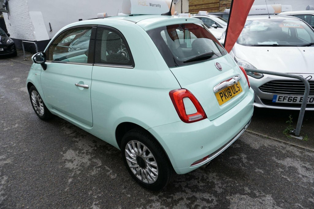 Fiat 500 1.2 Lounge Euro 6 Ss PK18ULS Green #4
