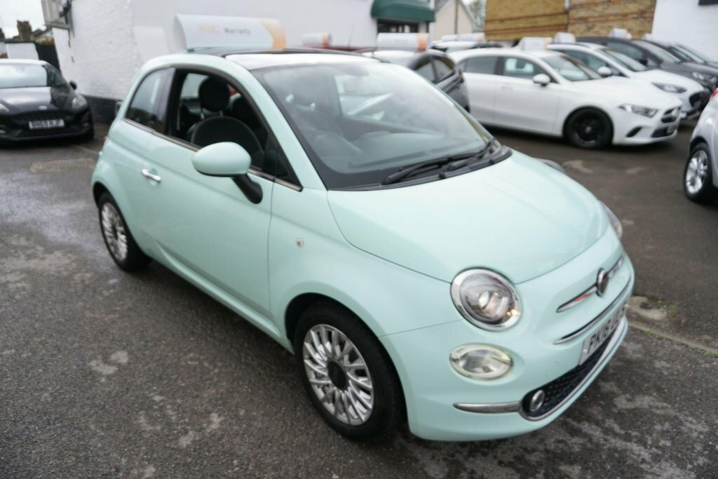 Fiat 500 1.2 Lounge Euro 6 Ss PK18ULS Green #5