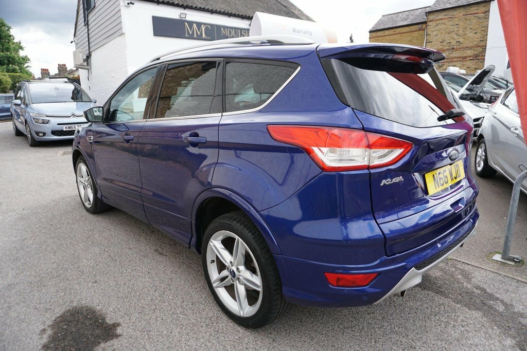 Ford Kuga 2.0 Tdci Titanium X Sport 2Wd Euro 6 Ss N66WJD Blue #4