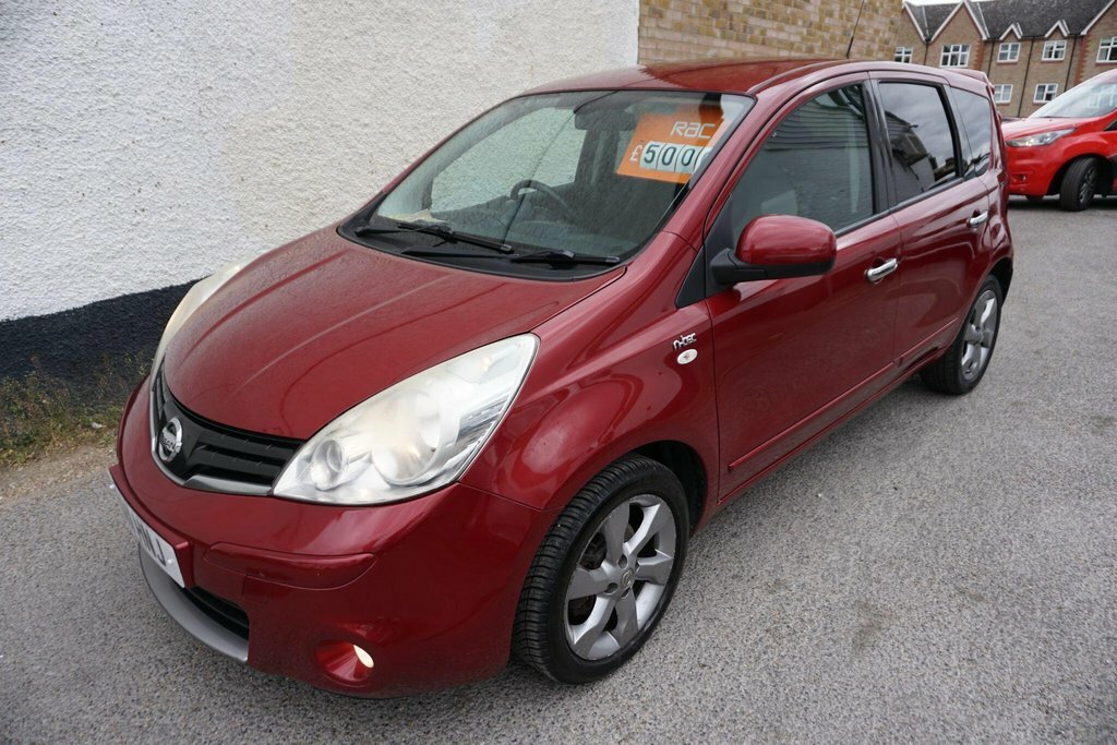 Nissan Note 1.6 16V N-tec Euro 5 RA11HNJ Red #6