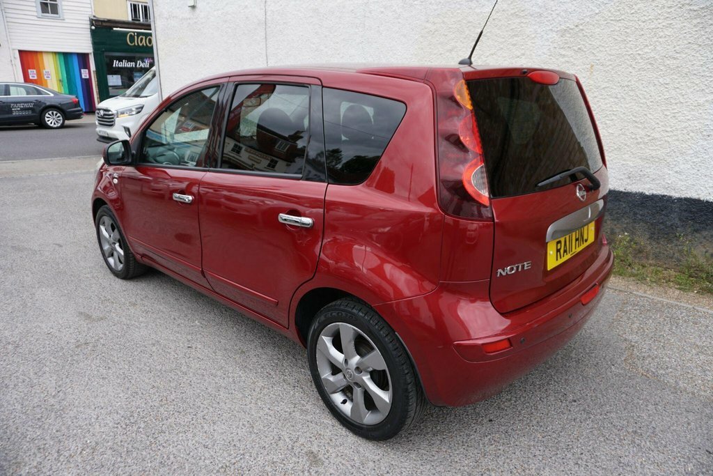 Nissan Note 1.6 16V N-tec Euro 5 RA11HNJ Red #4