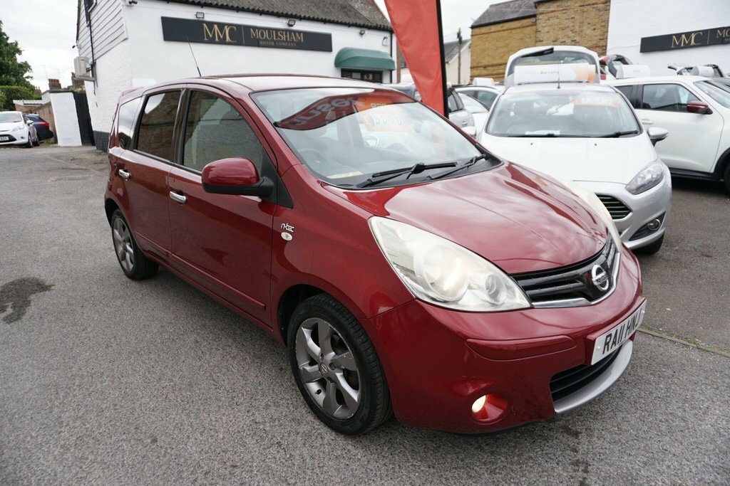 Nissan Note 1.6 16V N-tec Euro 5 RA11HNJ Red #5