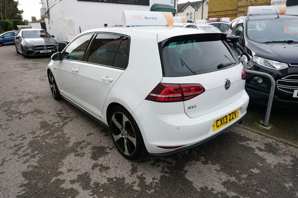 Volkswagen Golf 2.0 Tsi Bluemotion Tech Gti Euro 6 Ss White #4