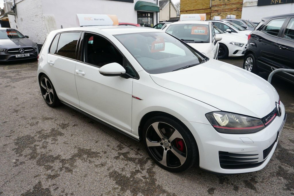 Volkswagen Golf 2.0 Tsi Bluemotion Tech Gti Euro 6 Ss White