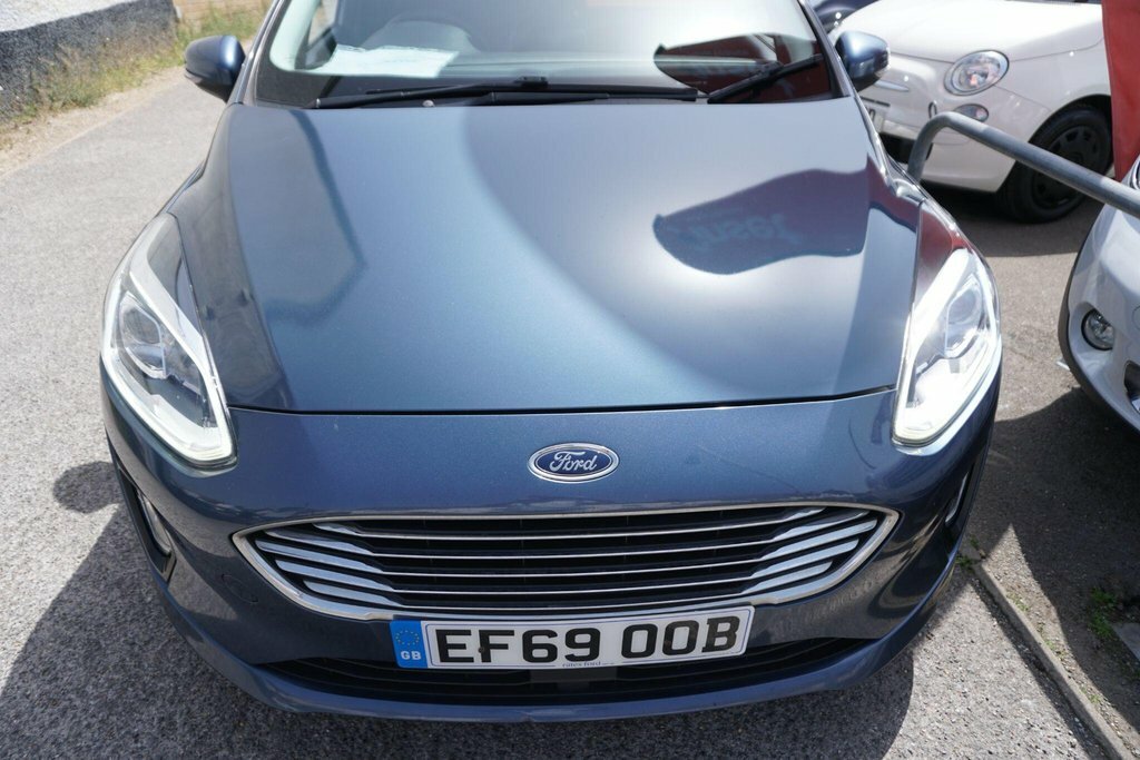 Ford Fiesta 1.0T Ecoboost Titanium Euro 6 Ss EF69OOB Blue #5