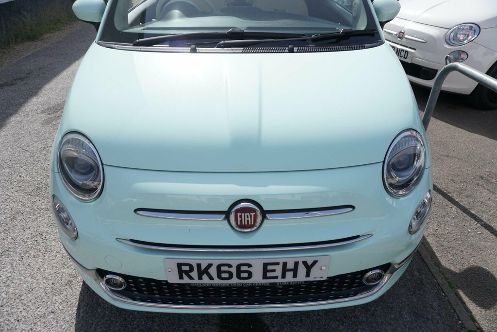 Fiat 500 1.2 Lounge Euro 6 Ss RK66EHY Green #6