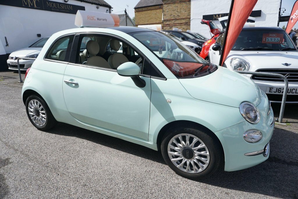 Fiat 500 1.2 Lounge Euro 6 Ss Green