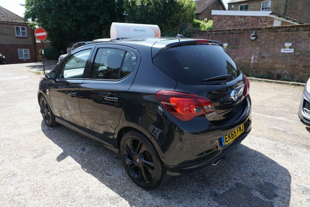 Vauxhall Corsa 1.4I Ecotec Limited Edition Euro 6 EK65FMJ Black #3