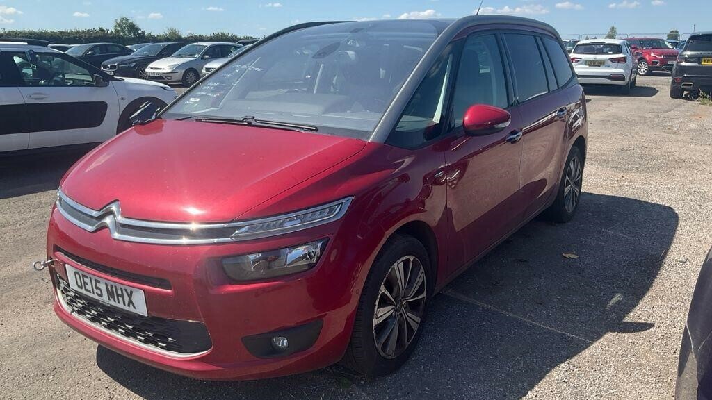 Citroen Grand C4 Picasso 1.6 Bluehdi Exclusive Euro 6 Ss Red #2