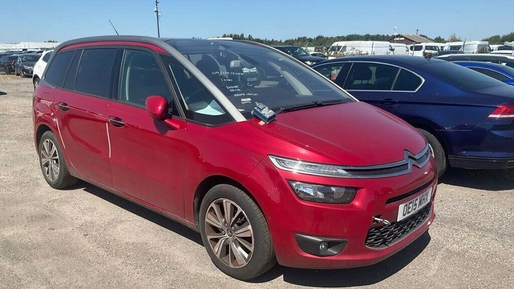 Citroen Grand C4 Picasso 1.6 Bluehdi Exclusive Euro 6 Ss Red