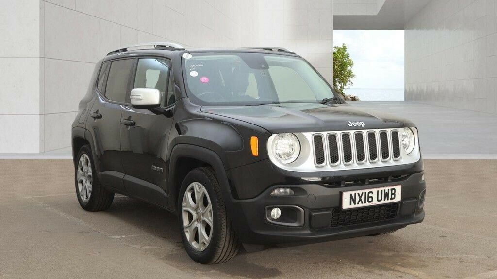 Jeep Renegade 1.6 Multijetii Limited Euro 6 Ss Black