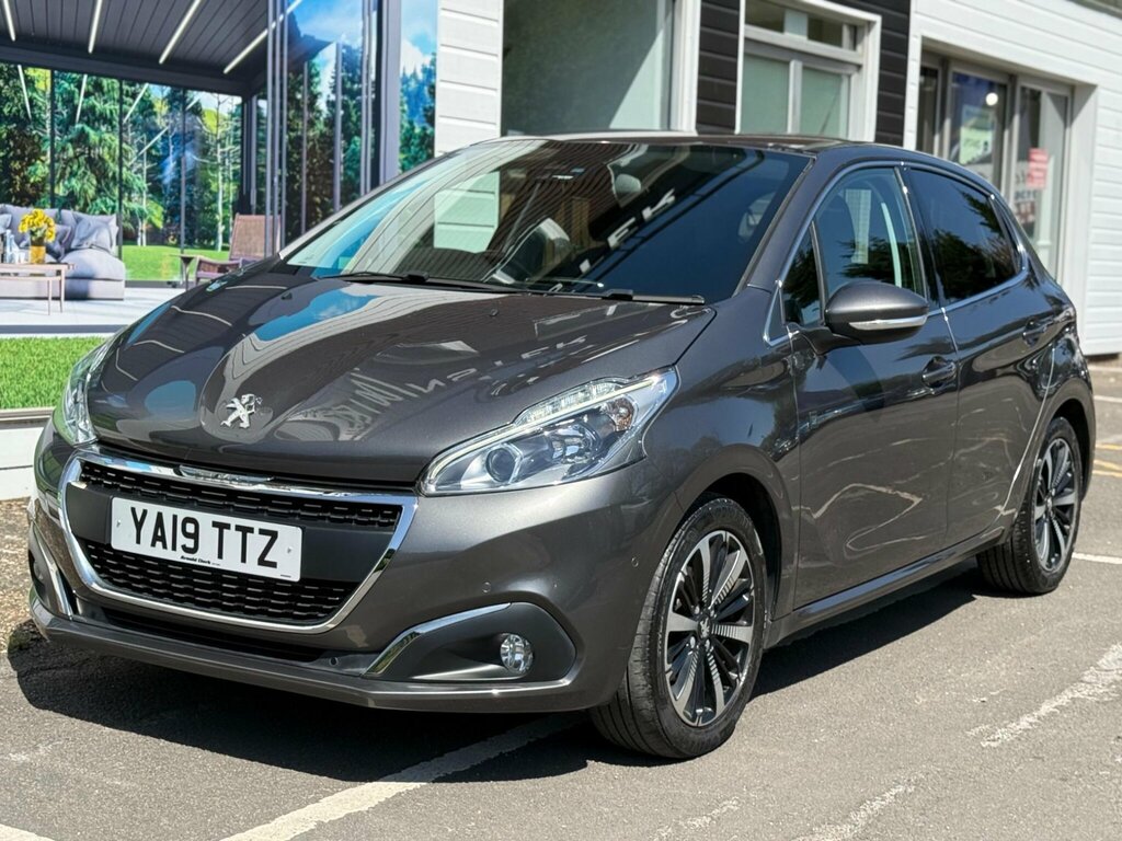 Peugeot 208 1.2 Puretech Tech Edition Euro 6 Ss YA19TTZ Grey #3