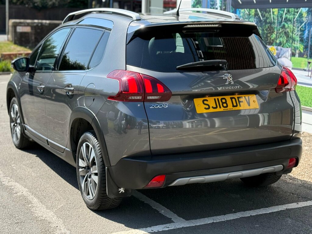 Peugeot 2008 1.2 Puretech Allure Euro 6 SJ18DFV Grey #4