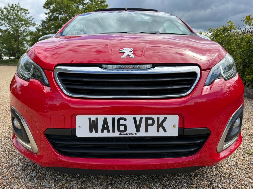 Peugeot 108 1.2 Puretech Allure Top Euro 6 WA16VPK Red #6