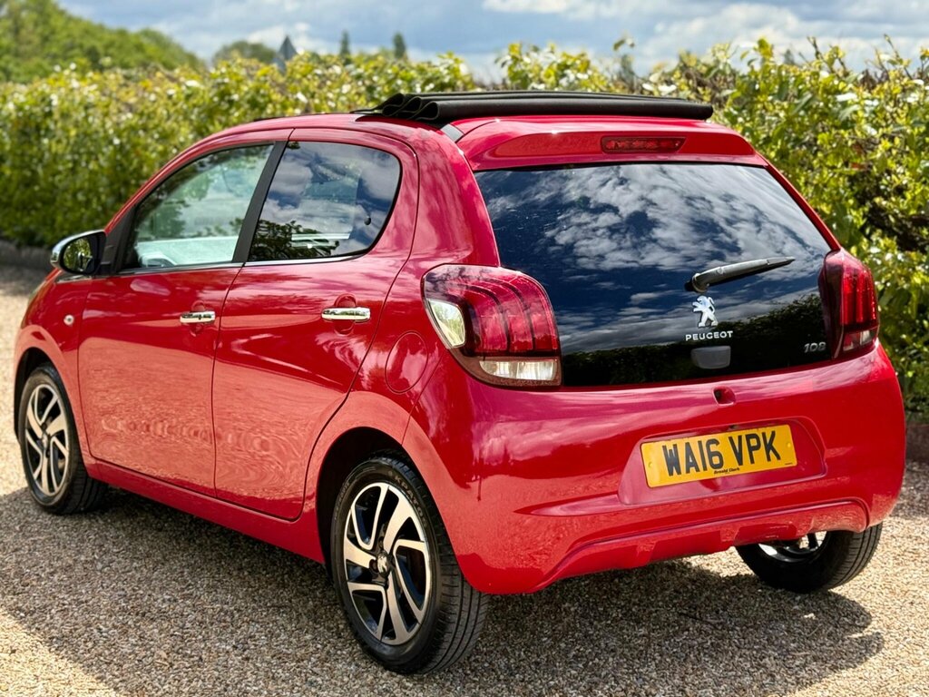 Peugeot 108 1.2 Puretech Allure Top Euro 6 WA16VPK Red #4