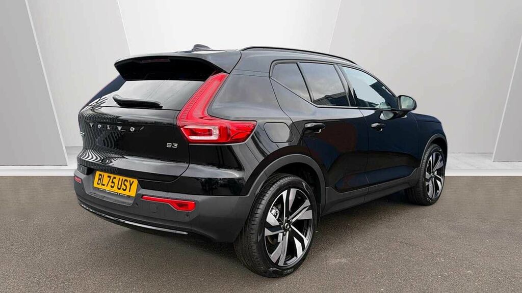 Volvo XC40 B3 161Bhp Plus Dark Mild Hybrid - Rear P BL75USY Black #2