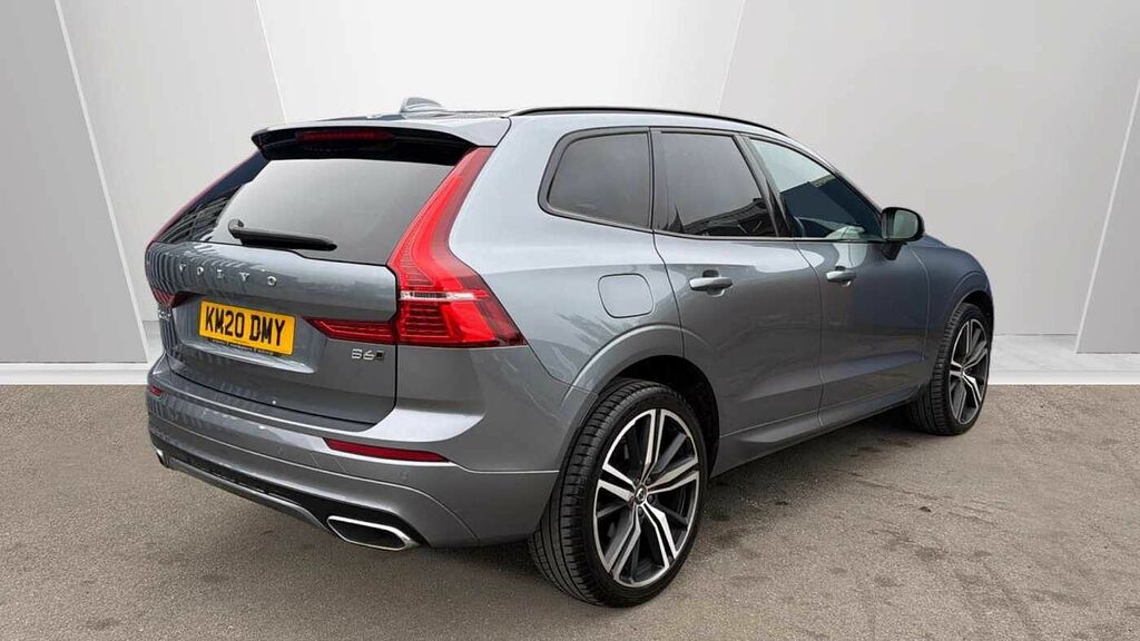 Volvo XC60 B6 295Bhp R-design Awd Mild Hybrid - Rear Camer KM20DMY Grey #2