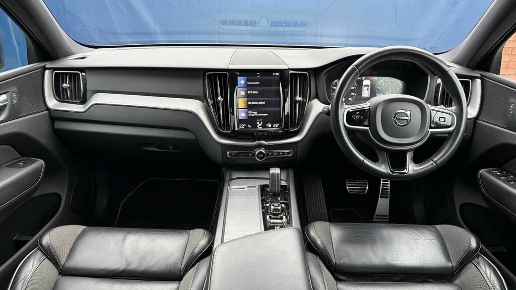Volvo XC60 B6 295Bhp R-design Awd Mild Hybrid - Rear Camer KM20DMY Grey #5