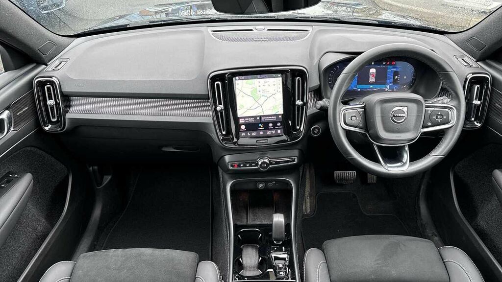 Volvo XC40 Black Edition Ultra, B4 Mild Hybrid, RF74YUU Black #5