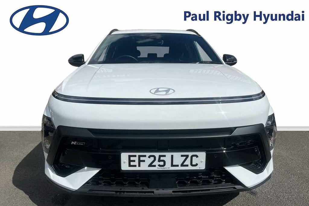 Hyundai Kona 1.6 Hybrid N-line Dct EF25LZC White #6