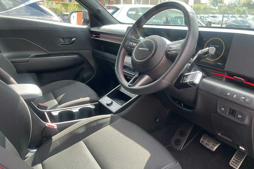 Hyundai Kona 1.6 Hybrid N-line Dct EF25LZC White #5