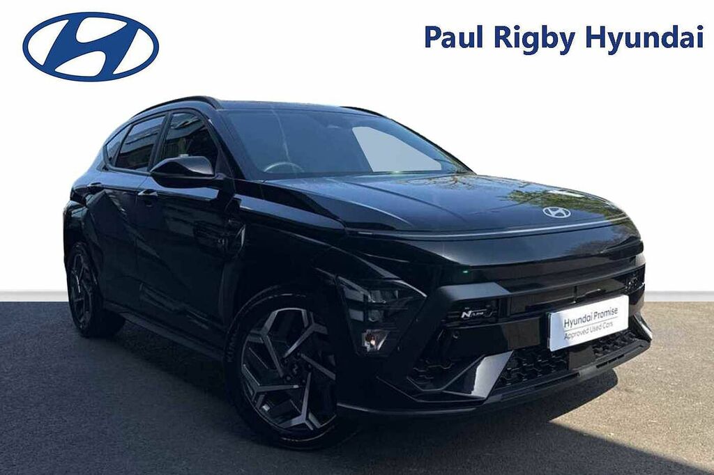Hyundai Kona 1.6 Hybrid 129 N Line Dct Black