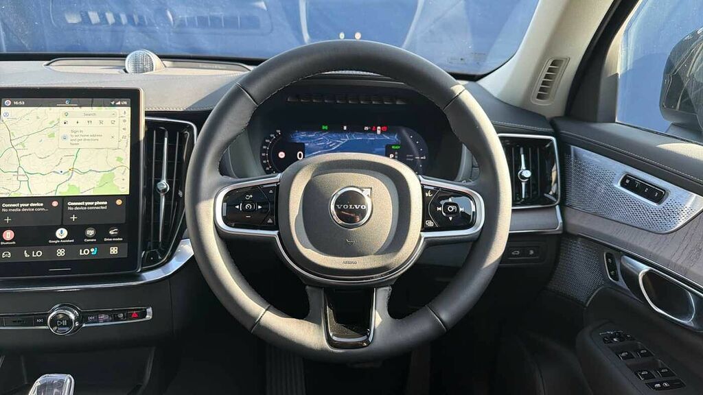 Volvo XC90 T8 449Bhp Ultra Dark Awd Plug-in Hybrid - Front BN26VYO Blue #6