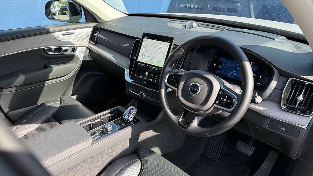 Volvo XC90 B5 247Bhp Ultra Dark Awd Mild Hybrid - Front Ma RV25PTZ Grey #4