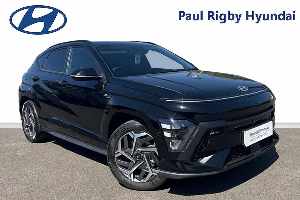 Hyundai Kona 1.6 Hybrid 129 N Line Dct Black