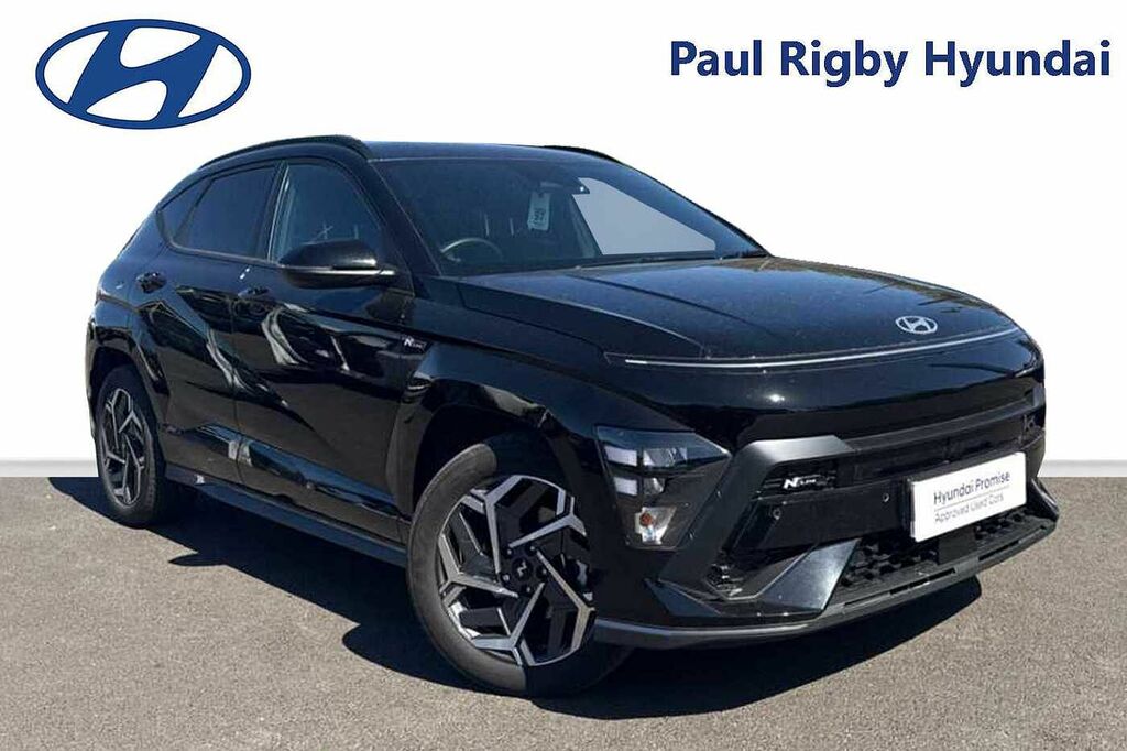 Hyundai Kona 1.6 Hybrid 129 N Line Dct Black