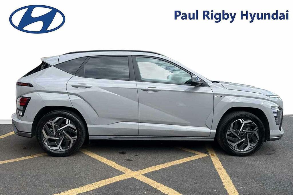 Hyundai Kona 1.6 Hybrid N Line S Dct EA25TZZ Grey #4