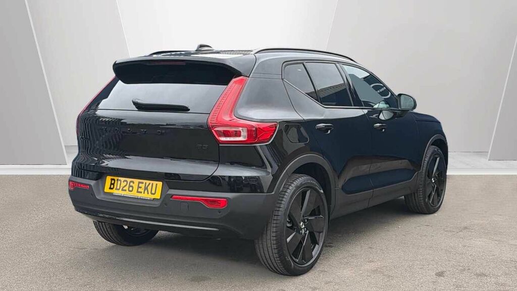 Volvo XC40 B3 161Bhp Black Edition Plus Mild Hybrid - Rear BD26EKU Black #2