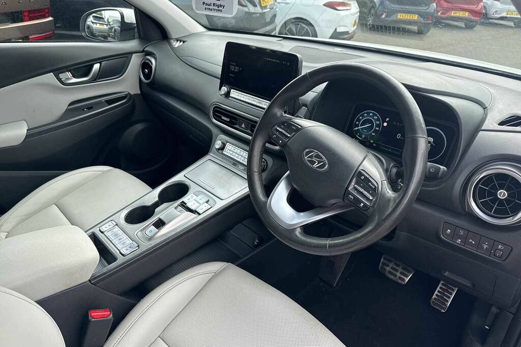 Hyundai Kona 150Kw Ultimate 64Kwh GY23MSX White #6
