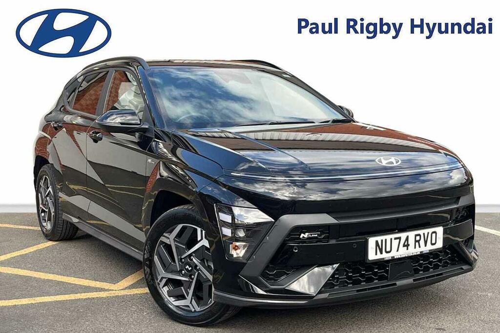 Hyundai Kona 1.6 Gdi Hybrid N Line Dct Black