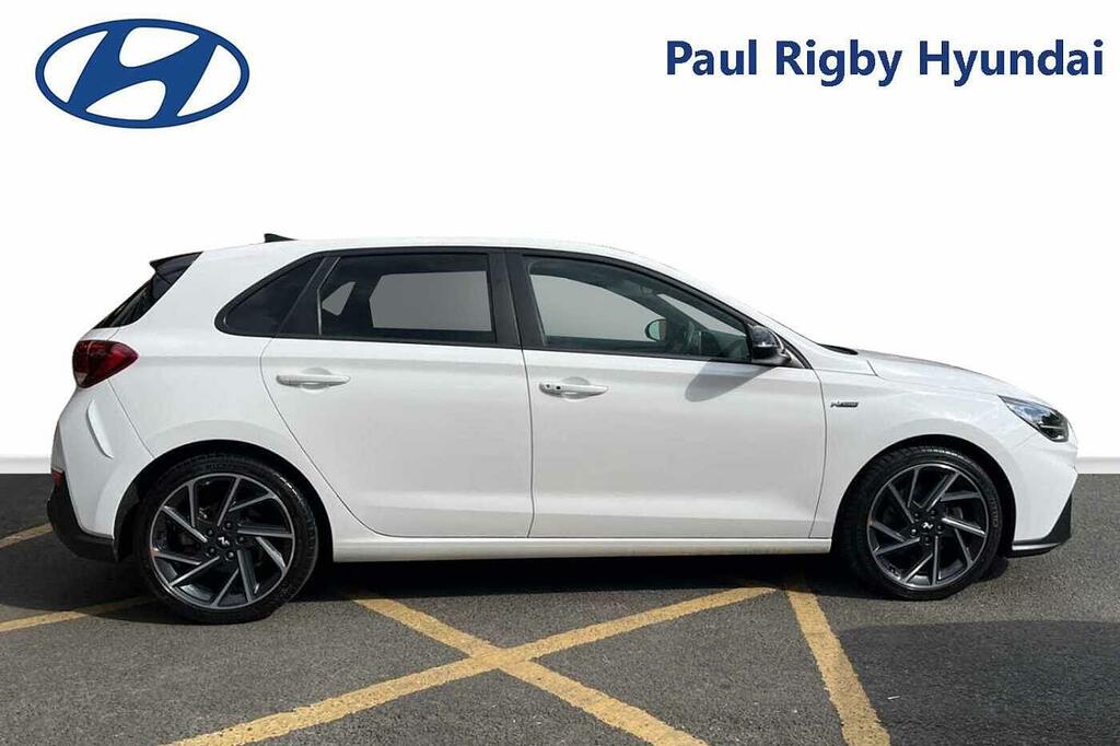 Hyundai I30 1.5 T-gdi N Line Dct White #4