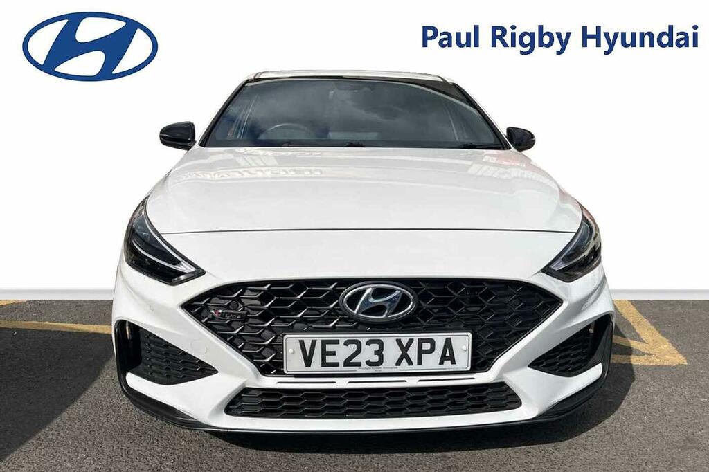 Hyundai I30 1.5 T-gdi N Line Dct White #6