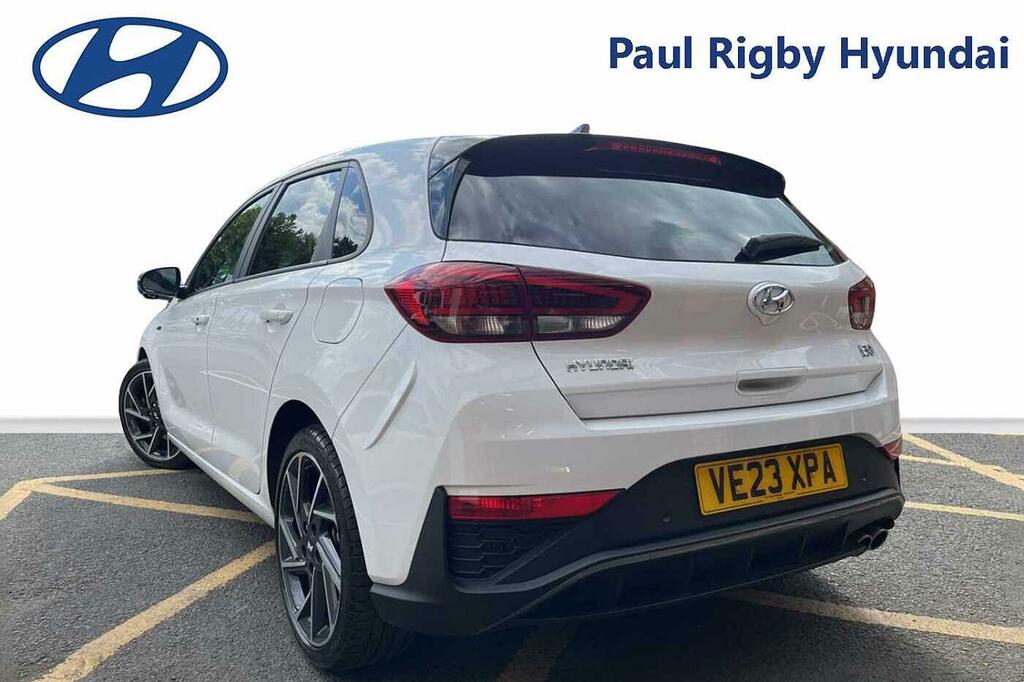 Hyundai I30 1.5 T-gdi N Line Dct White #3