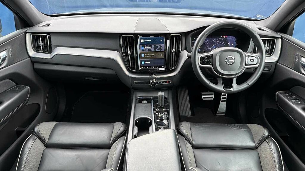 Volvo XC60 B5 247Bhp R-design Awd Mild Hybrid - Rear Parki FE22EBM Grey #5