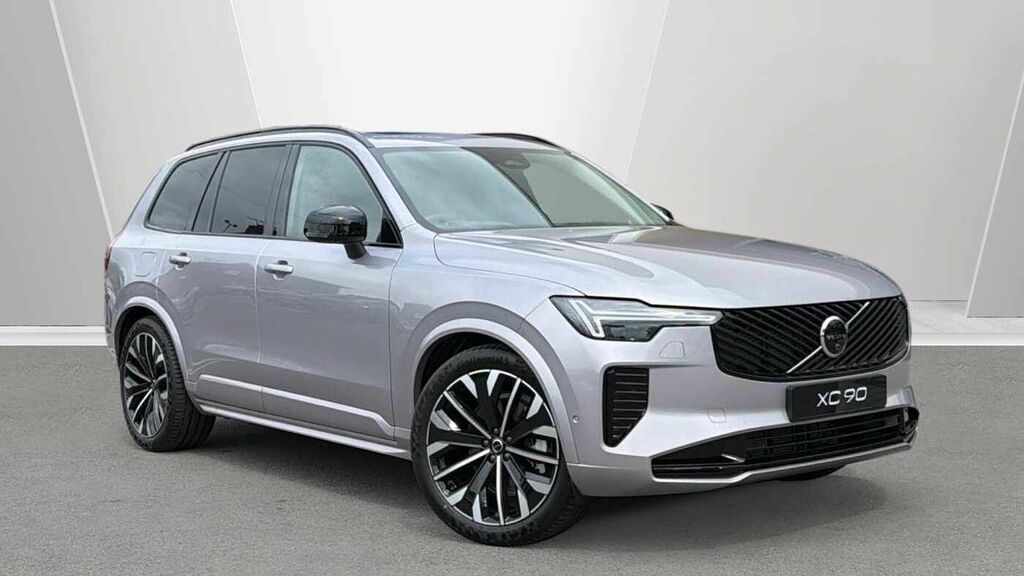 Volvo XC90 B5 247Bhp Ultra Dark Awd Mild Hybrid - Front Ma Silver